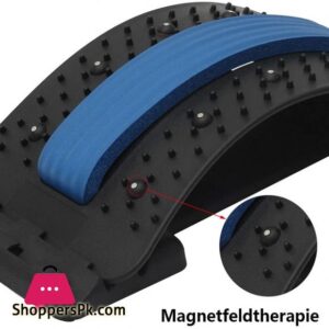 Multi-Level Adjustable Back Magnetotherapy Massager Stretcher