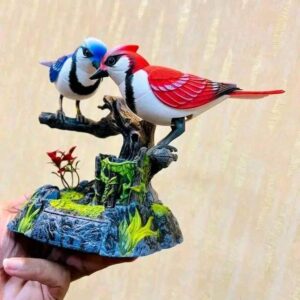 Beautiful birds Voice induction control bird Electric Toy