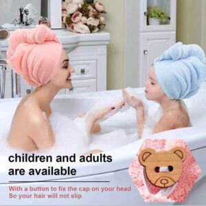 Women Hair Drying Hat, Quick-dry Hair Bath Hat Towel