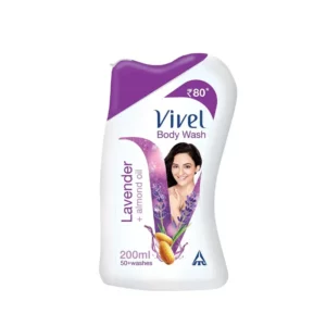 Vivel Lavender + Almond Oil Body Wash 200 ml