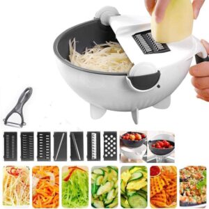 Multi-functional Vegetable Cutter Slicer 9 In 1 Vegetable Fruits Cutter