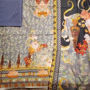 মালহার পাতা ডিজাইন থ্রি পিস