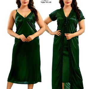 Premium Quality 2 Part Night Wear for Women ( Free Size )