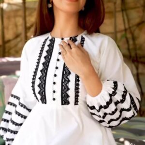 সাদা পরি গাউন