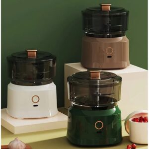 Electric Food Chopper, Electric Meat Chopper Powerful Motor Stainless Steel Blades for Kitchen