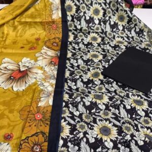 কটন থ্রি পিস।