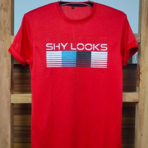 Premium Striped T-Shirt (Red)