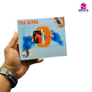 T 55 ultra Smart watch with smar calling