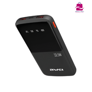 Awei P10K 10000mAh 22.5W Fast Charging Power Bank Price in Bangladesh | LED Digital Display