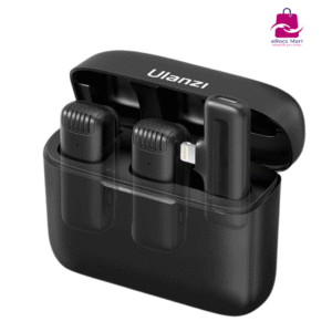 Ulanzi J12 Wireless Lavalier Microphone Price in Bangladesh | Dual Mic for Clear Sound Recording
