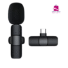 K8 Wireless Lavalier Type-C Microphone | Plug-and-Play Auto-Syncs Mic for Vlogs & Interviews in Bangladesh